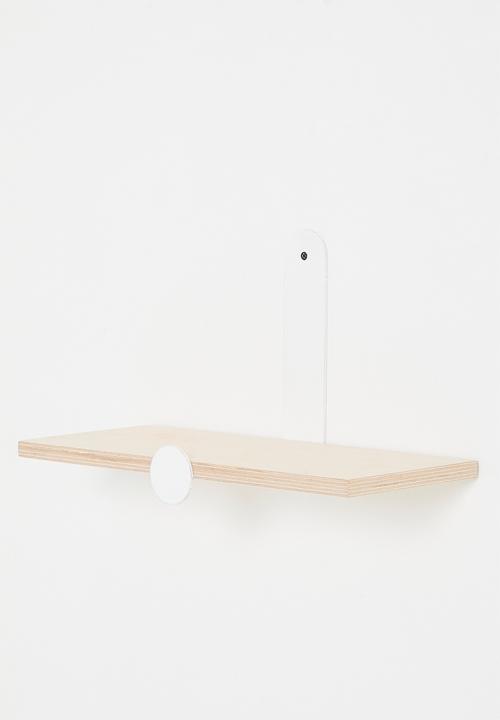 Native Decor - Calire wall mounter shelf-white
