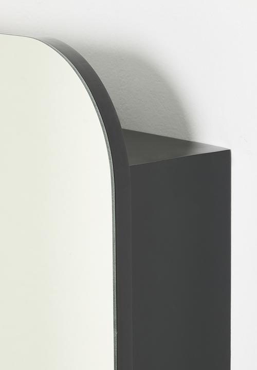 Native Decor - Wall mounted  bathroom cabinet - black