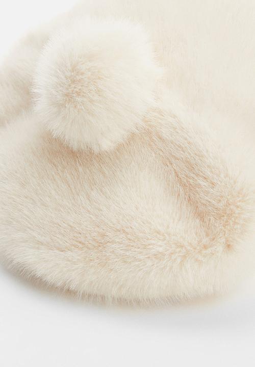 MANGO - Hat minky - light beige