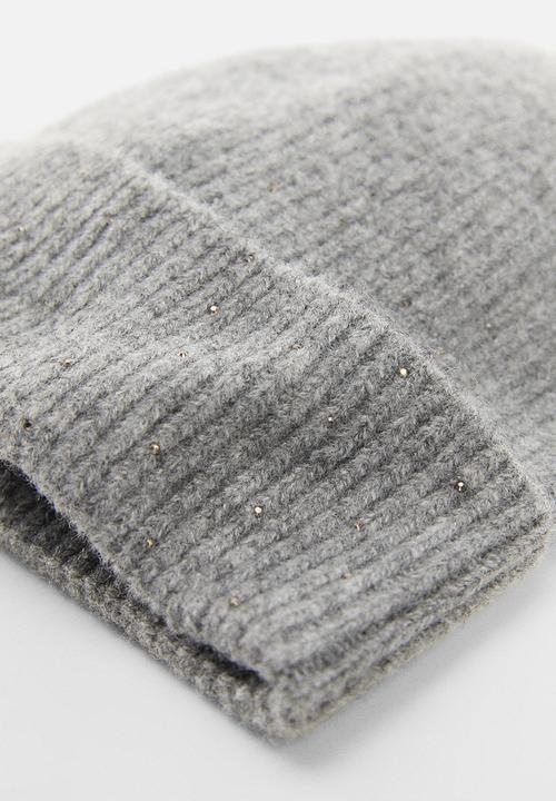 MANGO - Hat skyler - medium gray