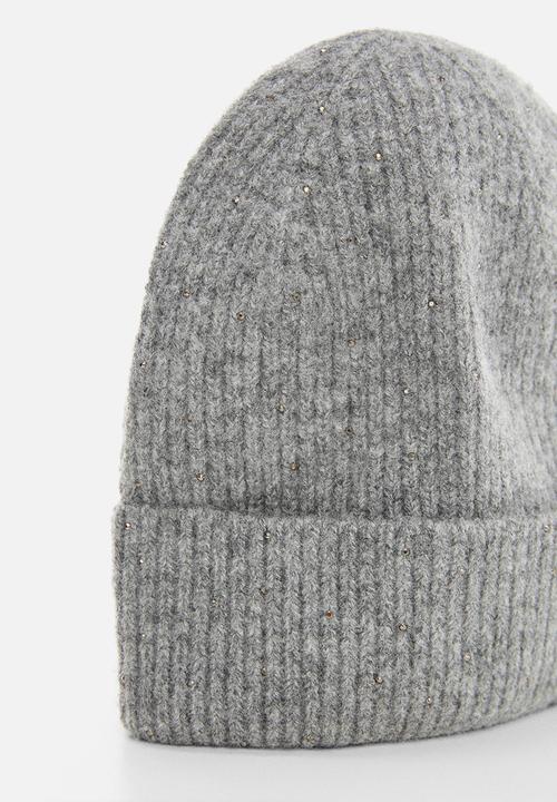 MANGO - Hat skyler - medium gray