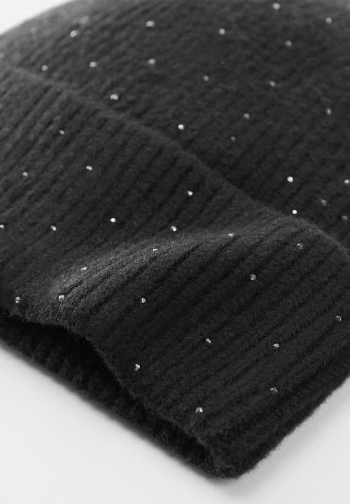 MANGO - Hat skyler - black