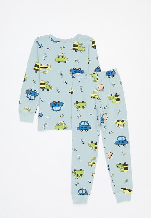Pop Candy - Printed pj set - blue
