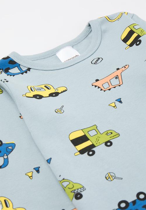 Pop Candy - Printed pj set - blue