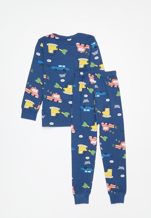Pop Candy - Printed pj set - blue