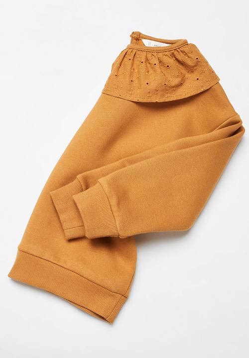 MANGO - Sweatshirt olivia - ochre