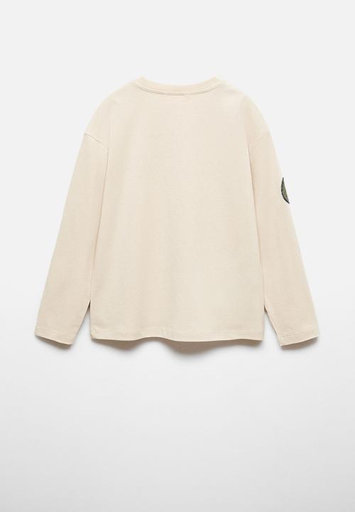 MANGO - T-shirt expe - sand