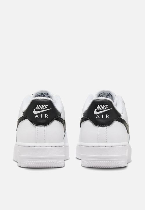 white & black air force 1 lv8 utility trainers youth