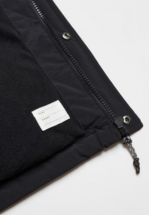 MANGO - Anorak ruben - black