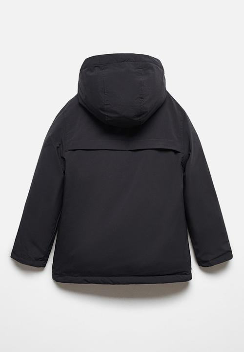 MANGO - Anorak ruben - black