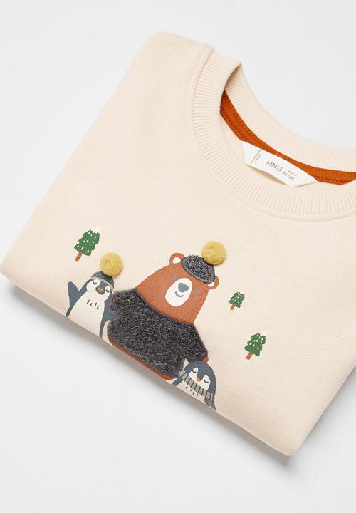 MANGO - Sweatshirt amiguis - sand