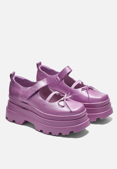 Koi Footwear - Snow doll trident mary jane - purple shine