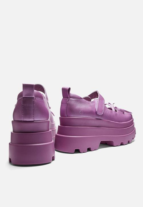Koi Footwear - Snow doll trident mary jane - purple shine