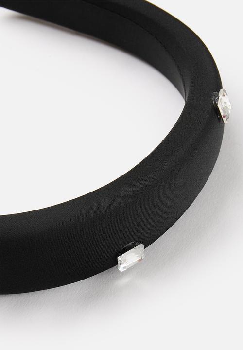 Superbalist - Embellished headband - black