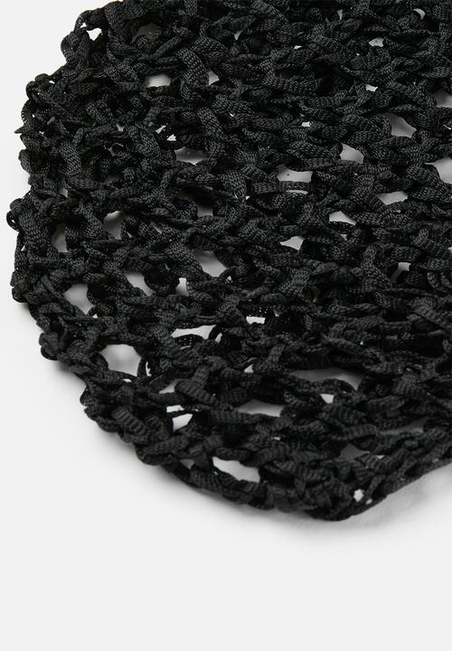 Superbalist - Crochet beanie - black