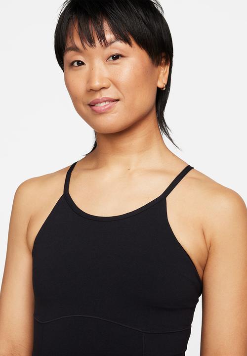 Nike - Nike Zenvy Women's Dri-FIT Full-Length Flared Bodysuit - Black