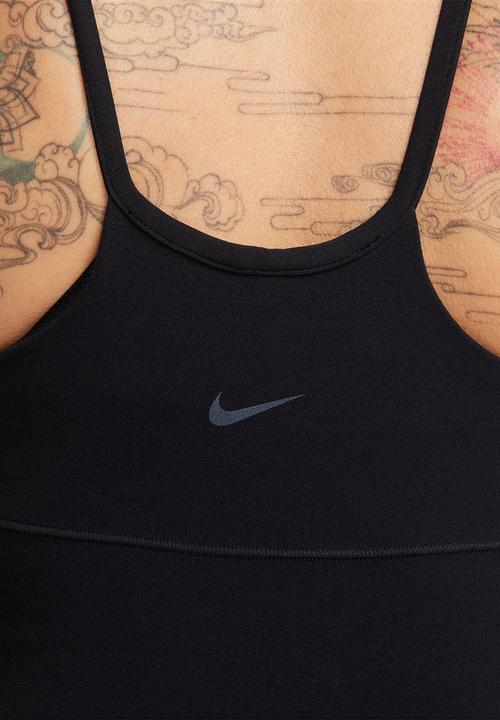 Nike - Nike Zenvy Women's Dri-FIT Full-Length Flared Bodysuit - Black