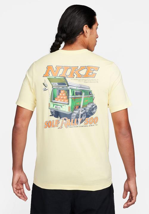Nike - U Nsw Tee Sole Rally Lbr - Soft Yellow