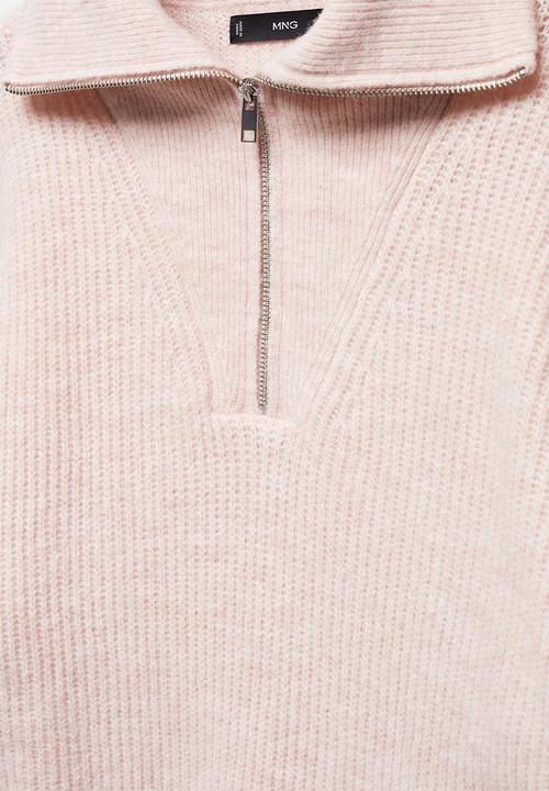MANGO - Plus sweater canet - light pastel pink