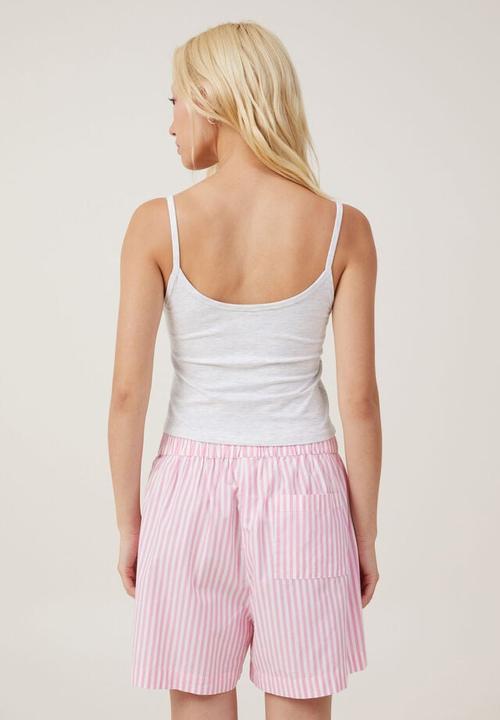 Cotton On - Boyfriend boxer short - lovers blush stripe