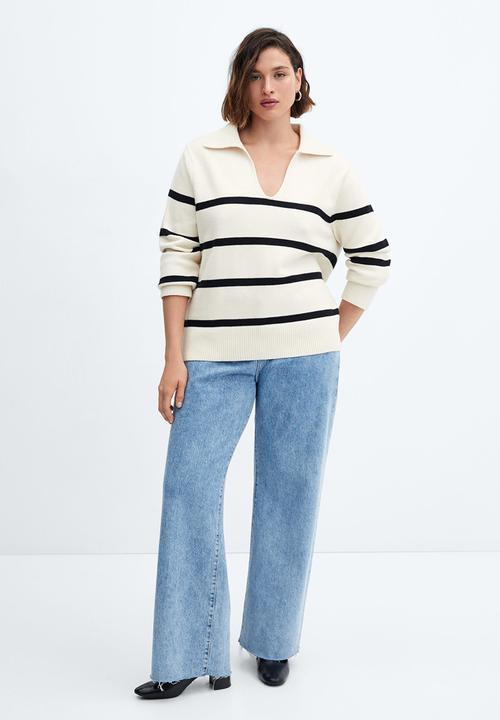 MANGO - Plus sweater velero - light beige