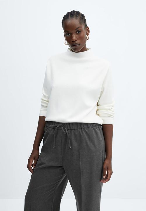MANGO - Plus trousers lazy - medium gray
