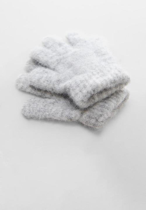 MANGO - Gloves orejitag - grey