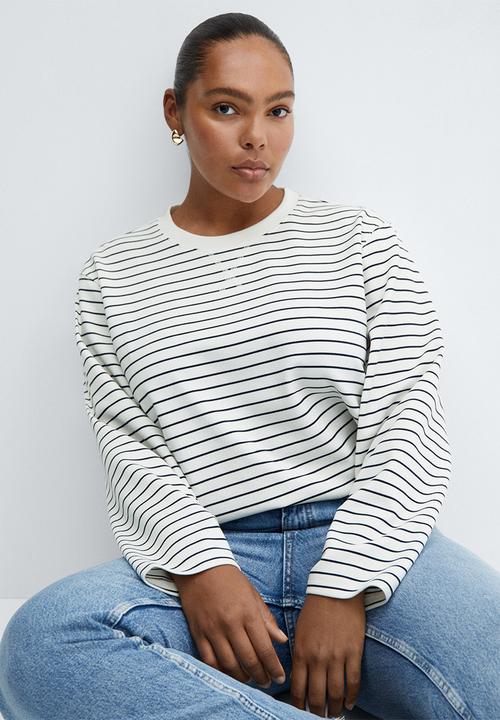 MANGO - Plus sweatshirt piraya - medium blue
