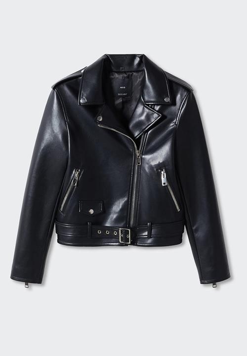 MANGO - Plus jacket fest - black