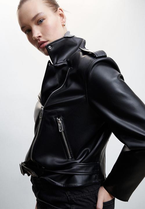 MANGO - Plus jacket fest - black