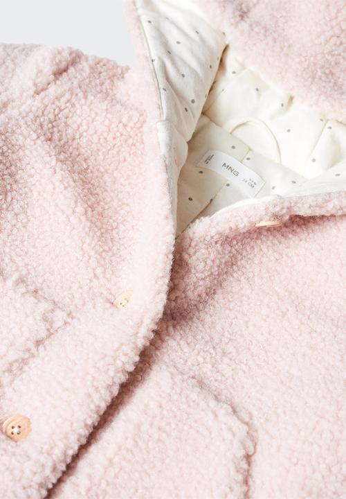 MANGO - Coat dolly - light pink