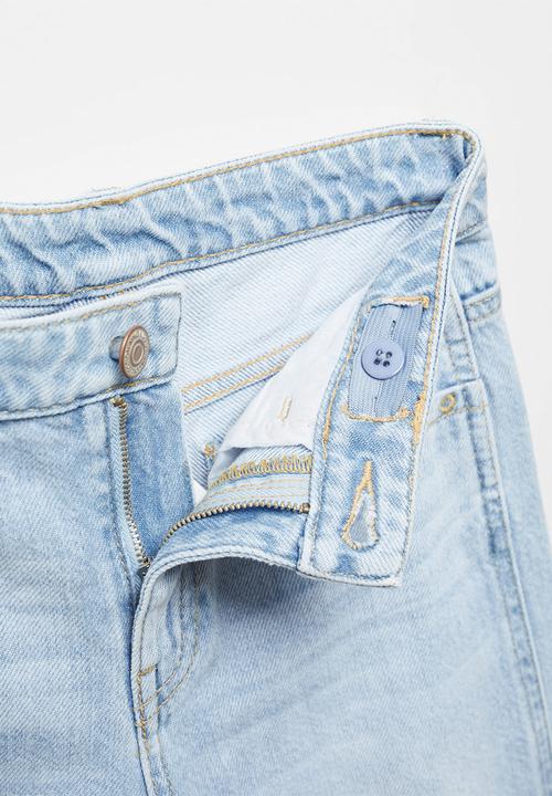 MANGO - Jeans gim - light denim