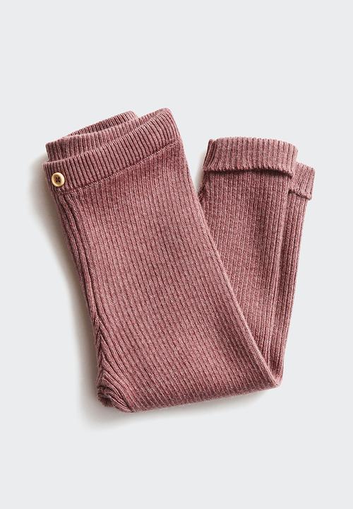 MANGO - Trousers alex - bordeaux