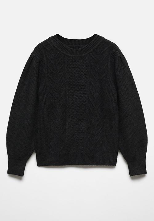 MANGO - Sweater orphelia - black