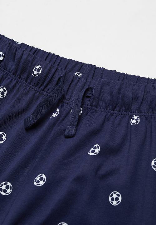 MANGO - Pijama pack goal - navy