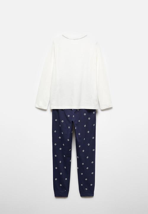 MANGO - Pijama pack goal - navy