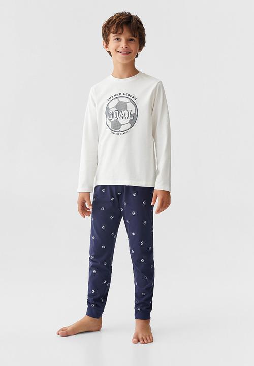 MANGO - Pijama pack goal - navy