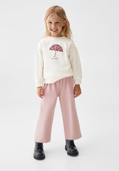 MANGO - Trousers ines - pastel purple