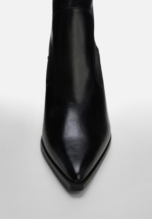 MANGO - Vora ankle boot - black