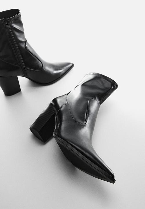 MANGO - Vora ankle boot - black