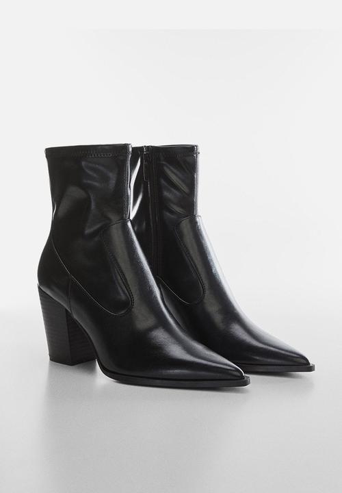 MANGO - Vora ankle boot - black