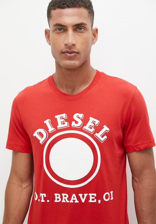 Diesel  - T-diegor-k64 - red