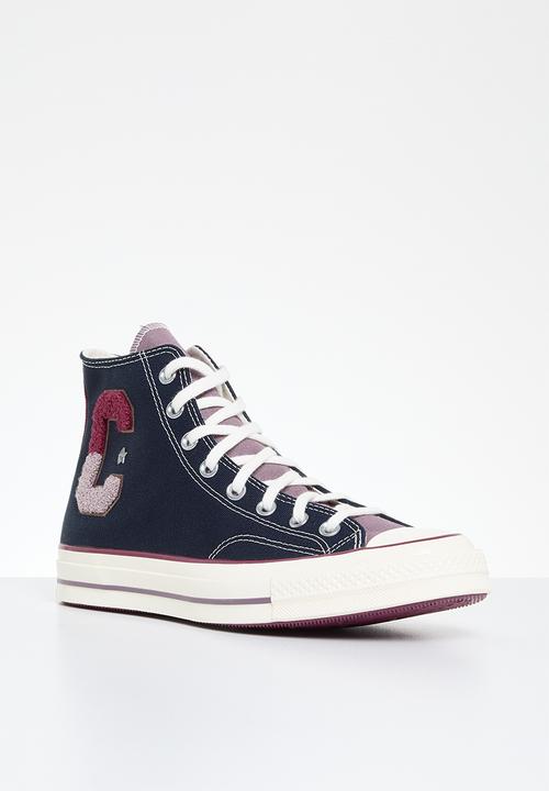 Converse - Chuck 70 hi - Obsidian / legend berry / egret wordmark C