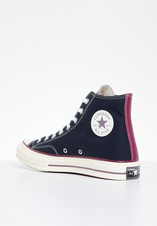 靴 converse chuck 70 plus hi obsidian Chuck 70 hi - Obsidian / legend berry / egret wordmark C