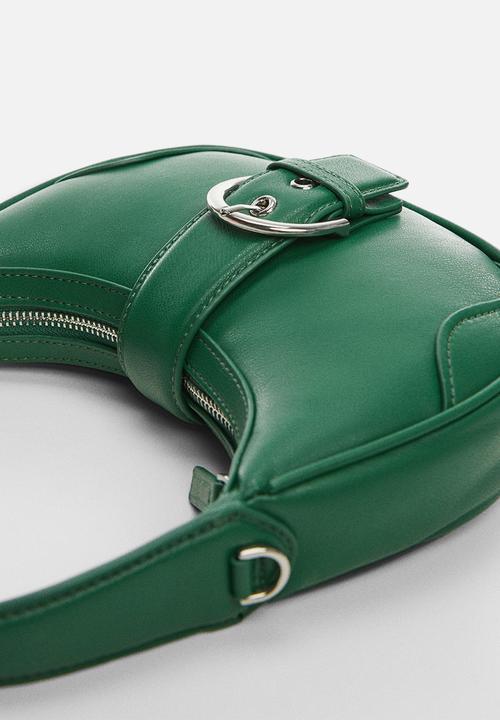 MANGO - Bag mch puffy - billiard green
