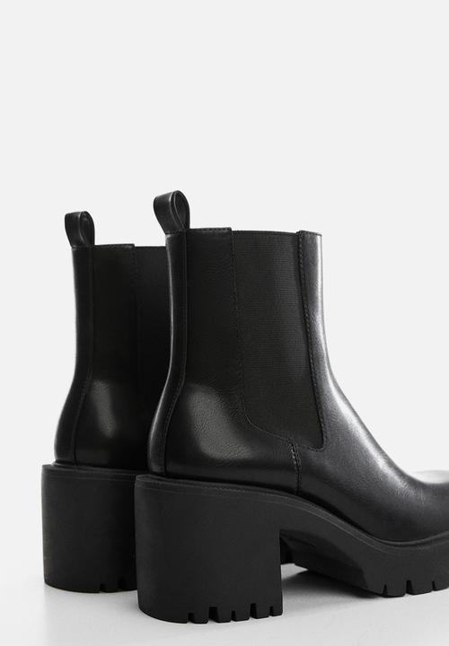 MANGO - Torna ankle boot - black