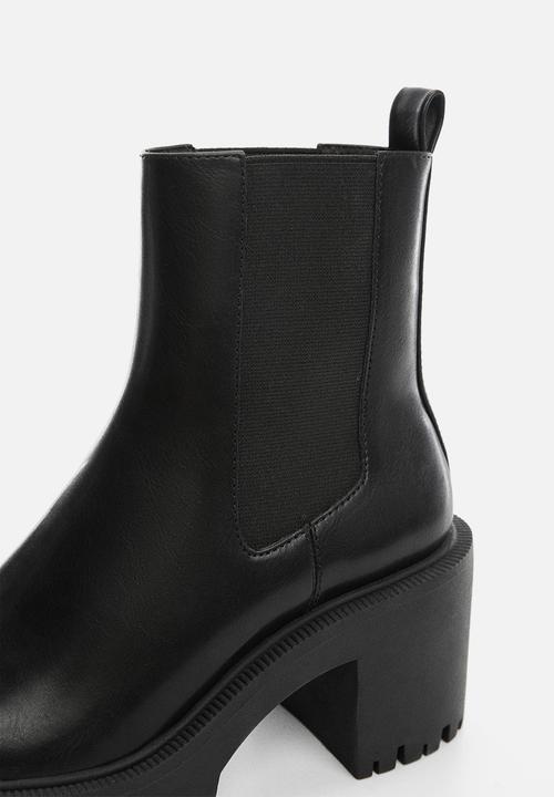 MANGO - Torna ankle boot - black