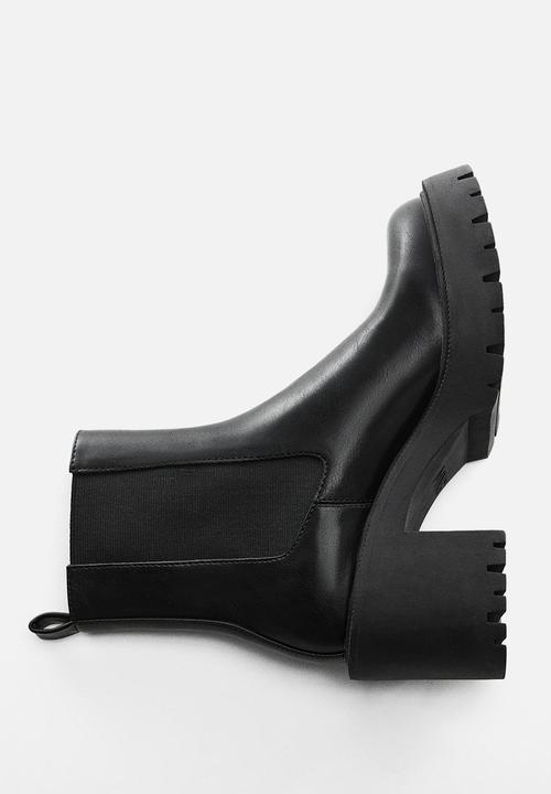 MANGO - Torna ankle boot - black