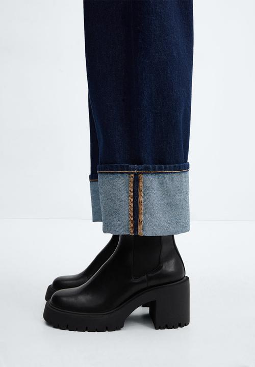MANGO - Torna ankle boot - black