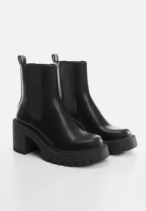 MANGO - Torna ankle boot - black